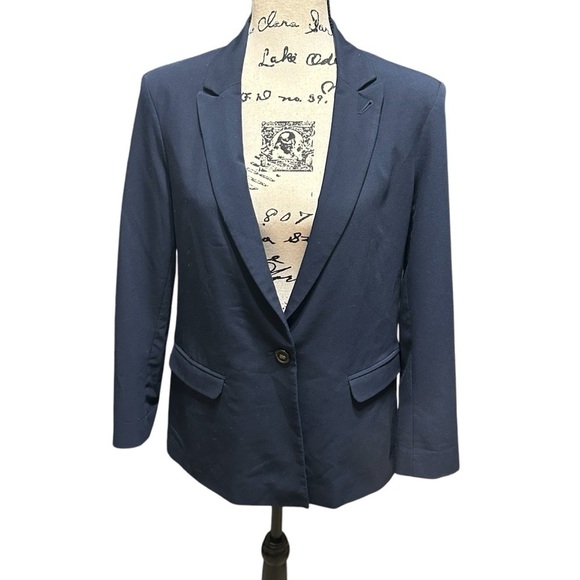 ASOS Black Suit Jacket  Blazer Womens Sz 2 - Picture 1 of 15